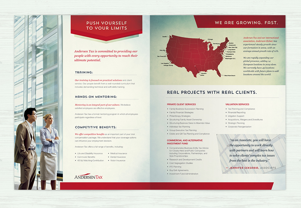 the adsmith andersen tax recruitment brochure the adsmith
