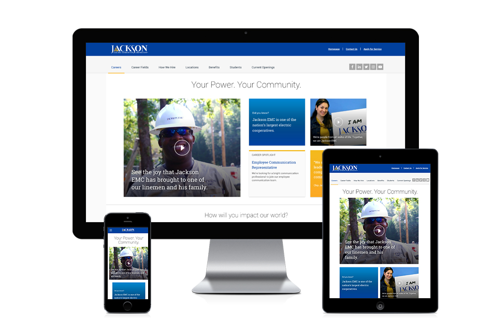 The Adsmith Jackson EMC Careers site The Adsmith