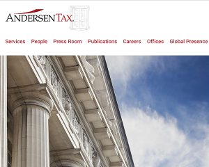 Andersen Tax Website