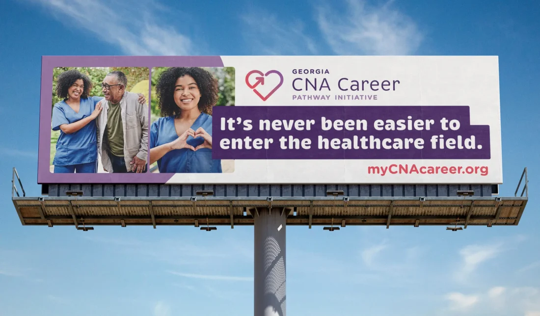 Georgia CNA Career billboard
