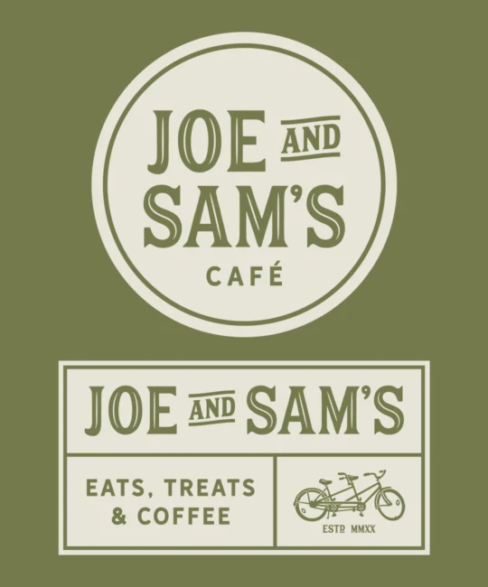 Joe and Sam’s branding