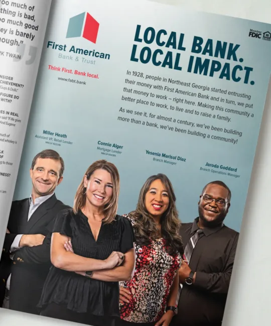 First American Bank & Trust print ad